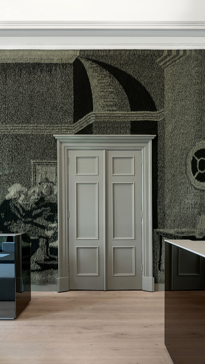 Das Konzept für die Wandverleidung stammt vom Studio Belen. Foto: Ewout Huibers