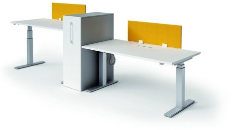Steh-Sitz-Tisch
