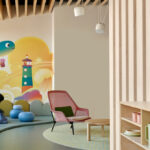 Der Enturf für die Kindertagesstätte im HQ des Mobile-Game-Entwicklers Supercell stammt vom Innenarchitekturbüro Fyra.