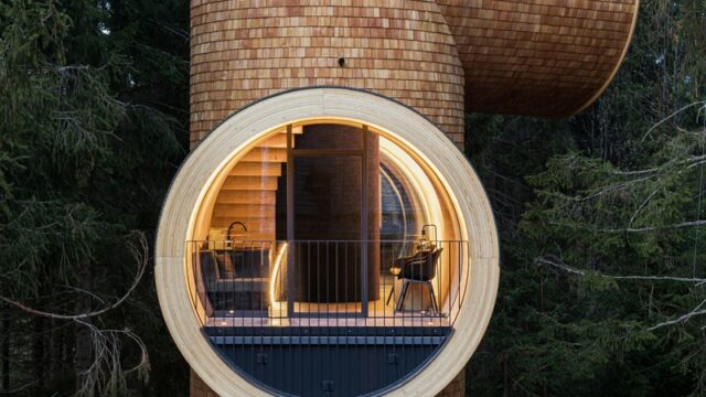 Studio Precht entwerfen ein Baumhaus in Österreich