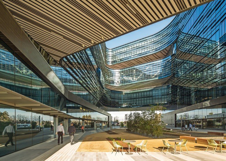 Nbbj Realisiert Neubau Des Samsung America Headquarters