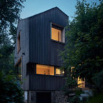 Prodesi/Domesi Architekten, Holzhaus, Haus am See, Rückzugsort